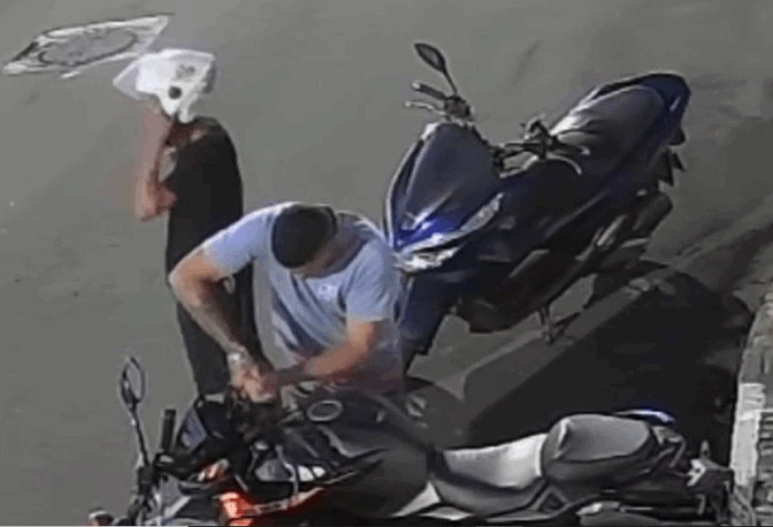 Dois homens tentam furtar carro em via movimentada do Centro de Mogi Mirim