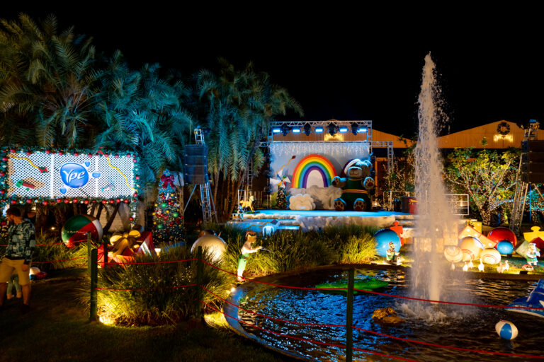 Natal Ypê 2025 celebra 75 anos da empresa com tema "Jardim de Histórias" em Amparo