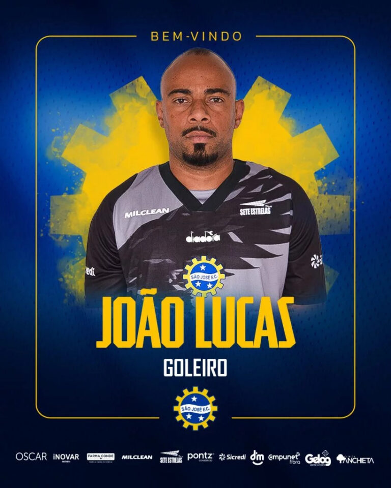 São José contrata goleiro João Lucas para disputa da Série A2 do Paulista