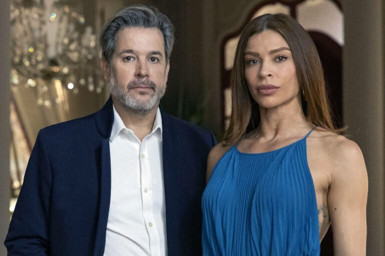 Murilo Benício e Grazi Massafera como Ferette e Arminda | Manoella Mello Globo