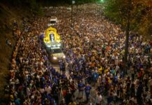 A Romaria de Nossa Senhora da Penha, considerada o maior evento religioso da Paraíba, acontece neste sábado (29) e segue até a manhã de domingo (30)