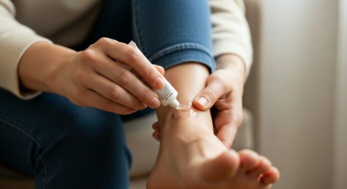 O produto restaura o fluxo sanguíneo possibilitando a regeneração do tecido afetado pela doença.