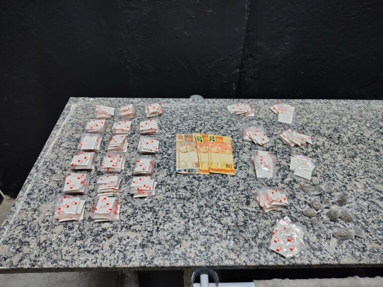 PM prende homem por tráfico de drogas próximo a escola em Caraguatatuba