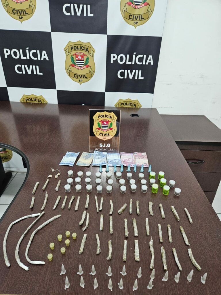 Homem é preso em operação que desmantelou “Biqueira da Sete” e apreendeu drogas alucinógenas