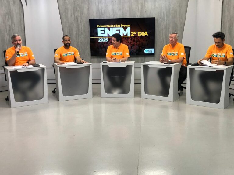 Professores da Escola SEB comentam as questões do segundo dia de Enem 2025