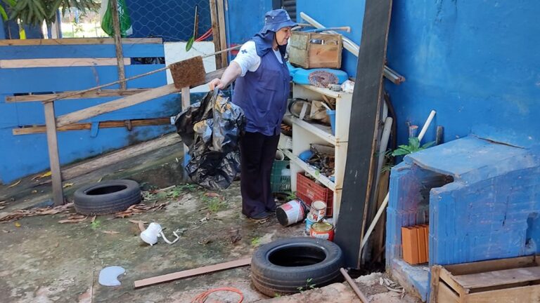 Mobilização contra dengue: saúde de Araçatuba visita mais de 3 mil imóveis