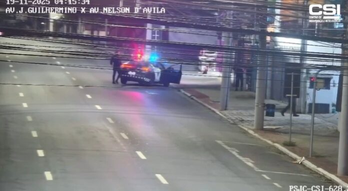 Câmeras do CSI flagram furto no Centro de São José e suspeito é preso em poucos minutos