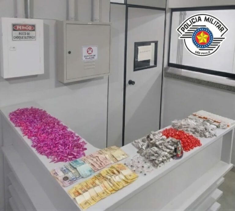 Mais de 2 kg de drogas são apreendidos em operação da PM em Cachoeira Paulista