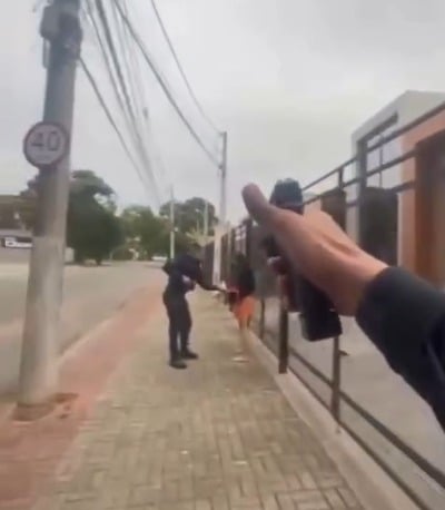 VÍDEO: Perseguição policial termina em acidente no Jardim Esplanada em São José