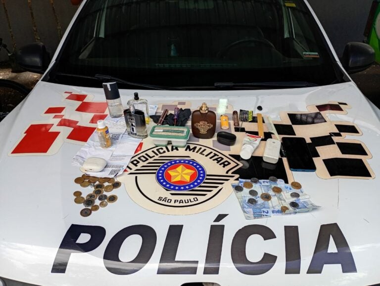 PM detém suspeito de furtar objetos de carro em estacionamento de shopping na zona sul de São José