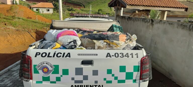 PM Ambiental apreende materiais usados para fabricação de balões e aplica multa de R$ 20 mil em Jacareí