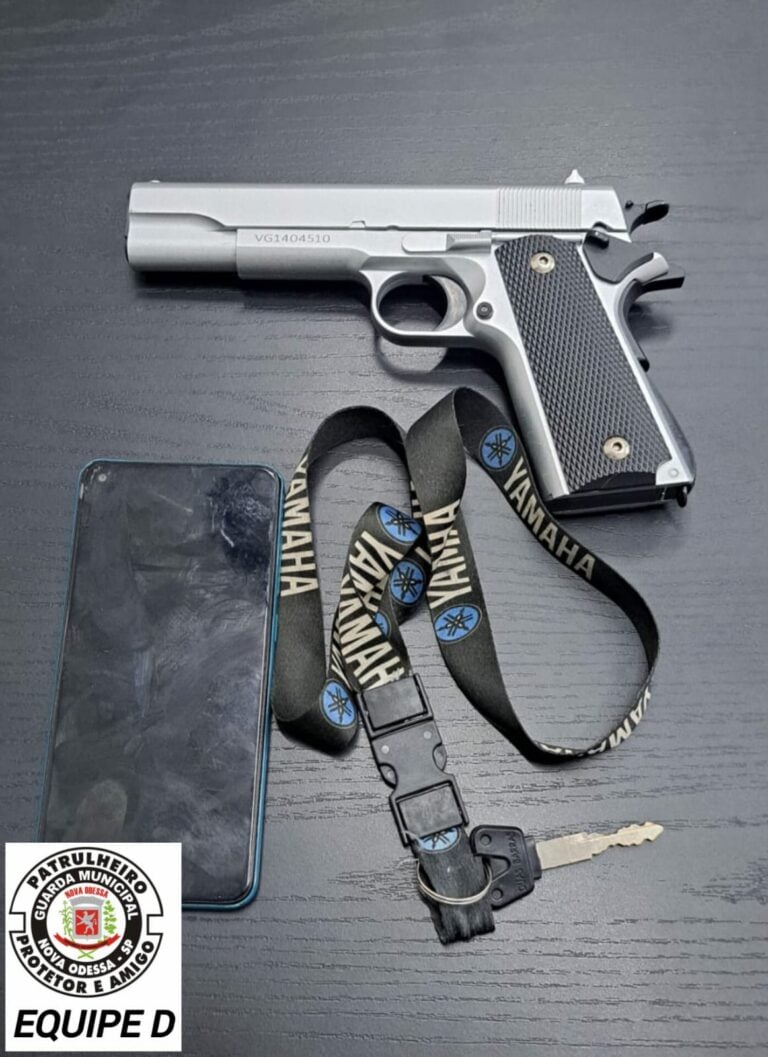 GCMs prendem homem por tentativa de roubo em posto de gasolina no Green Village