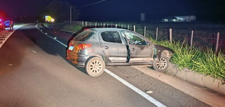 Motorista embriagado causa acidente grave e é preso em Caiuá