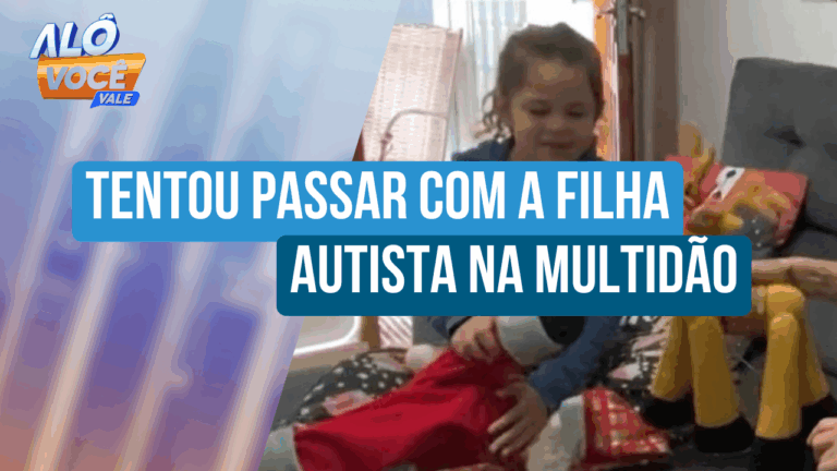 Xingamentos e agressões no evento de natal de um shopping de São José