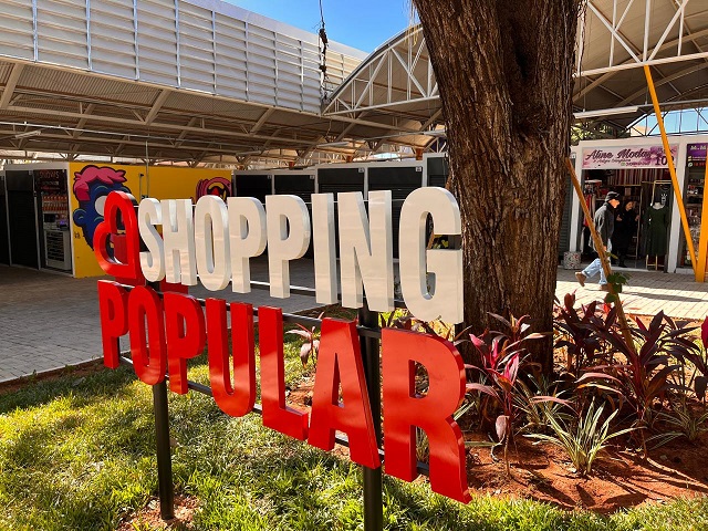 Prefeitura abre chamamento público para boxes e praça de alimentação no Shopping Popular