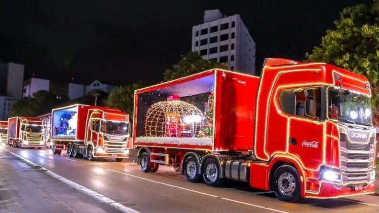 Caravana de Natal da Coca-Cola passa por São José dos Campos e Caçapava nesta quinta (27)
