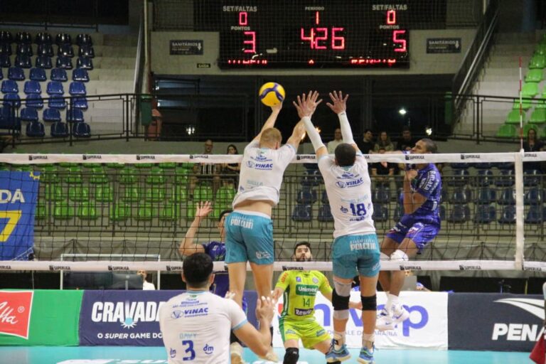 São José perde mais uma e segue sem vencer na Superliga Masculina de Vôlei