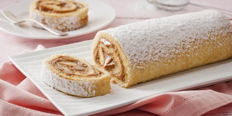 Aprenda a preparar uma deliciosa receita de Rocambole de Doce de Leite