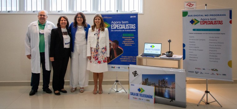 Ministério da Saúde entrega kits de telessaúde em Rio Preto