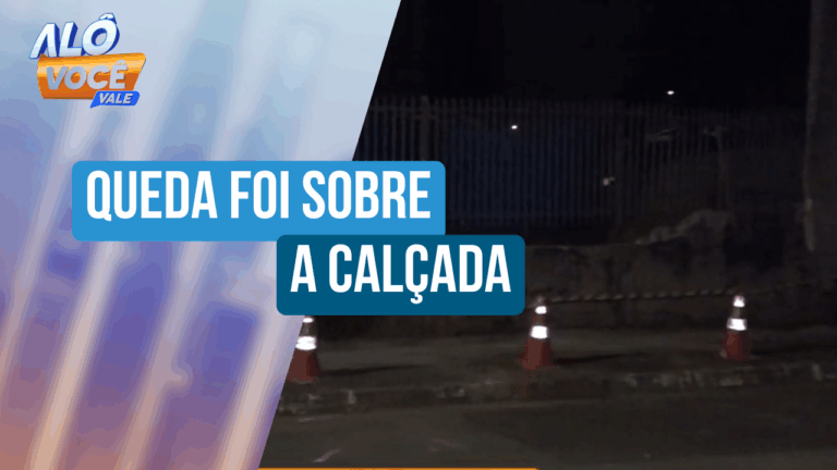 Muro do reservatório da SABESP cai em São José