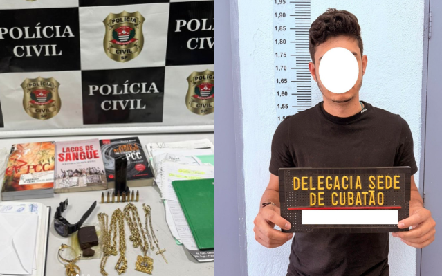 Homem é preso por envolvimento com lavagem de dinheiro e tráfico de drogas em Cubatão