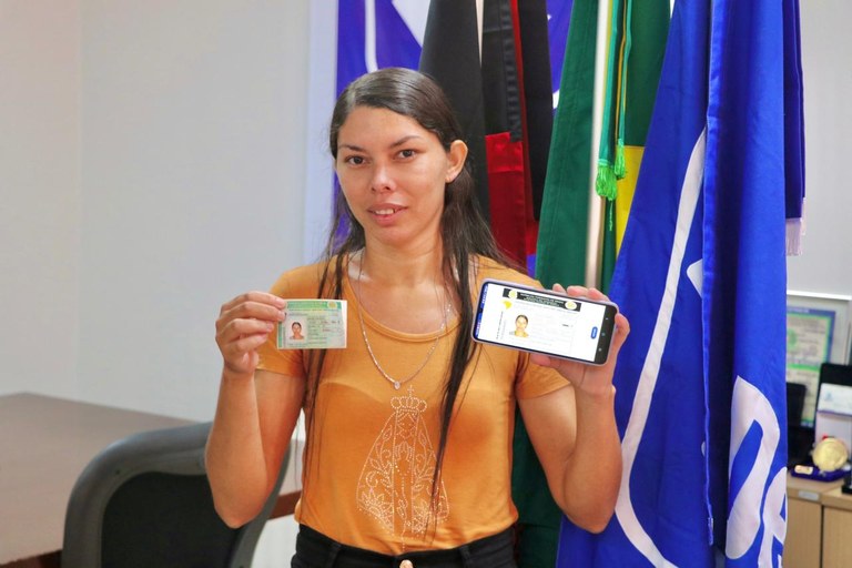 Ela integrou o projeto piloto do Detran-PB. A solicitação começou na última sexta-feira (12) e o documento foi entregue na sede do Detran