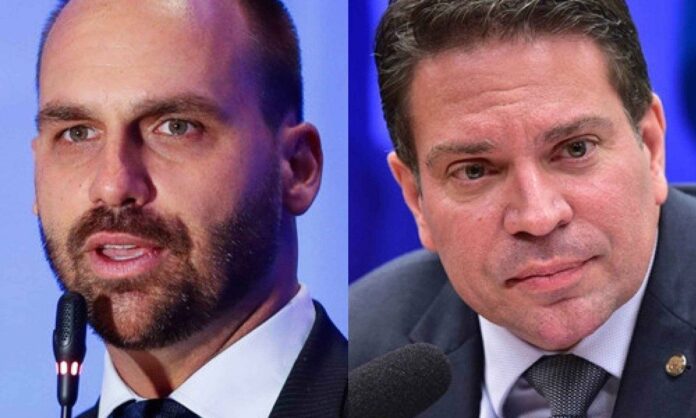 Eduardo e Ramagem | Alan Santos/PR e Zeca Ribeiro/Câmara Eduardo e Ramagem | Alan Santos/PR e Zeca Ribeiro/Câmara