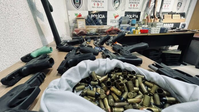 Arsenal apreendido Operação desarticula comércio irregular de munições em João Pessoa