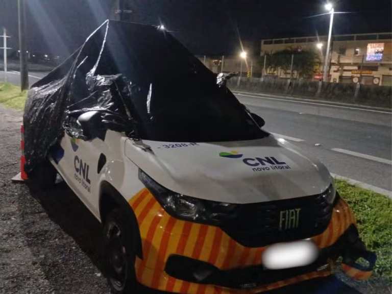 Motorista perde o controle em rodovia e atropela funcionário de concessionária que fazia atendimento na via