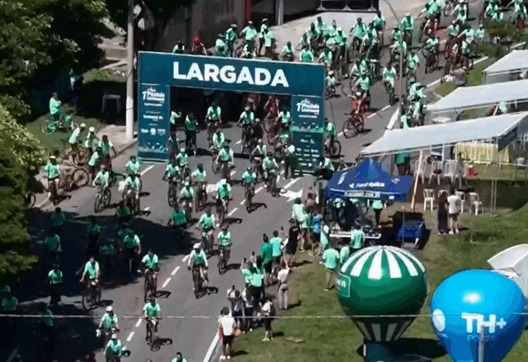 1º Pedala Unimed Jundiaí fez sucesso nas ruas de Jundiaí no último domingo