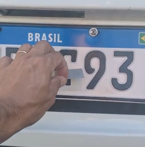 Guarda Municipal apreende carro com placa falsa durante patrulhamento