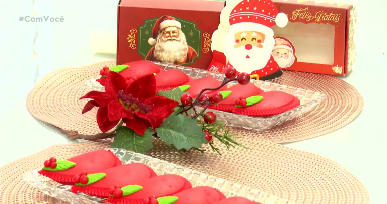Pastel natalino com leite em pó vira destaque e aposta criativa para a ceia de Natal