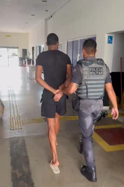 PM prende suspeito dando partida em moto furta no meio da rua em Campinas