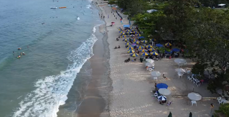 Praia do litoral norte