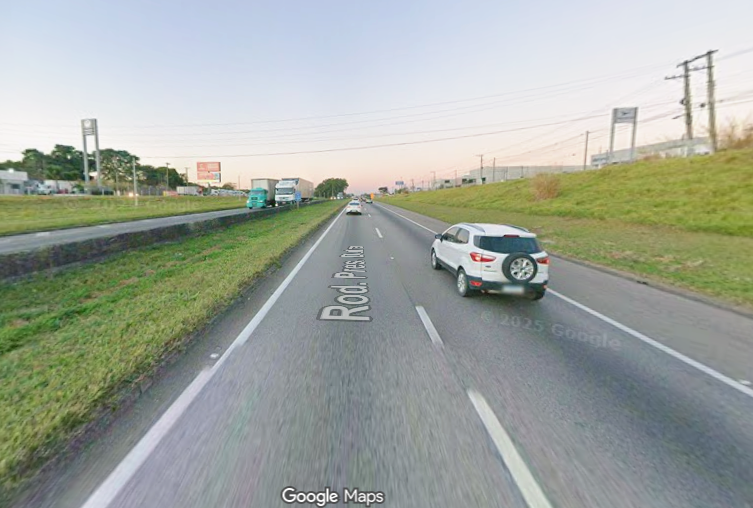 Rodovia Presidente Dutra em Caçapava