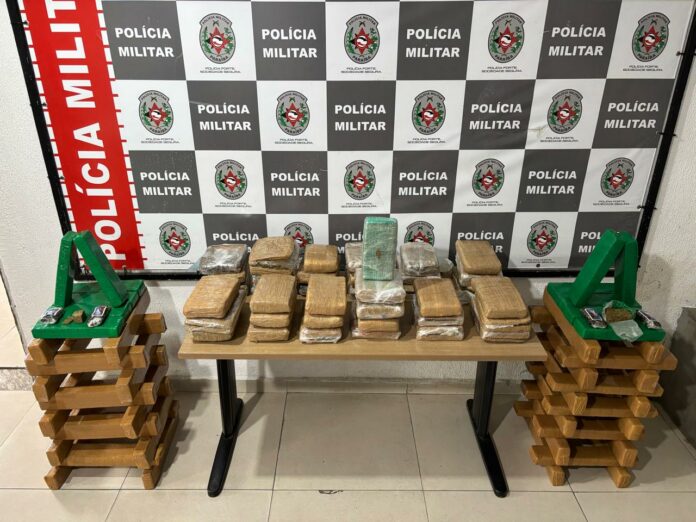 100 quilos de drogas são apreendidos em Mangabeira