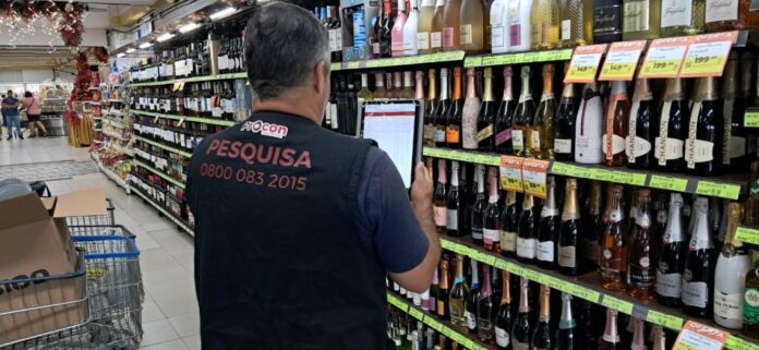 bebidas proccon A pesquisa foi realizada nesta quarta-feira (10) e analisou 115 itens e comparou preços em nove supermercados da Capital