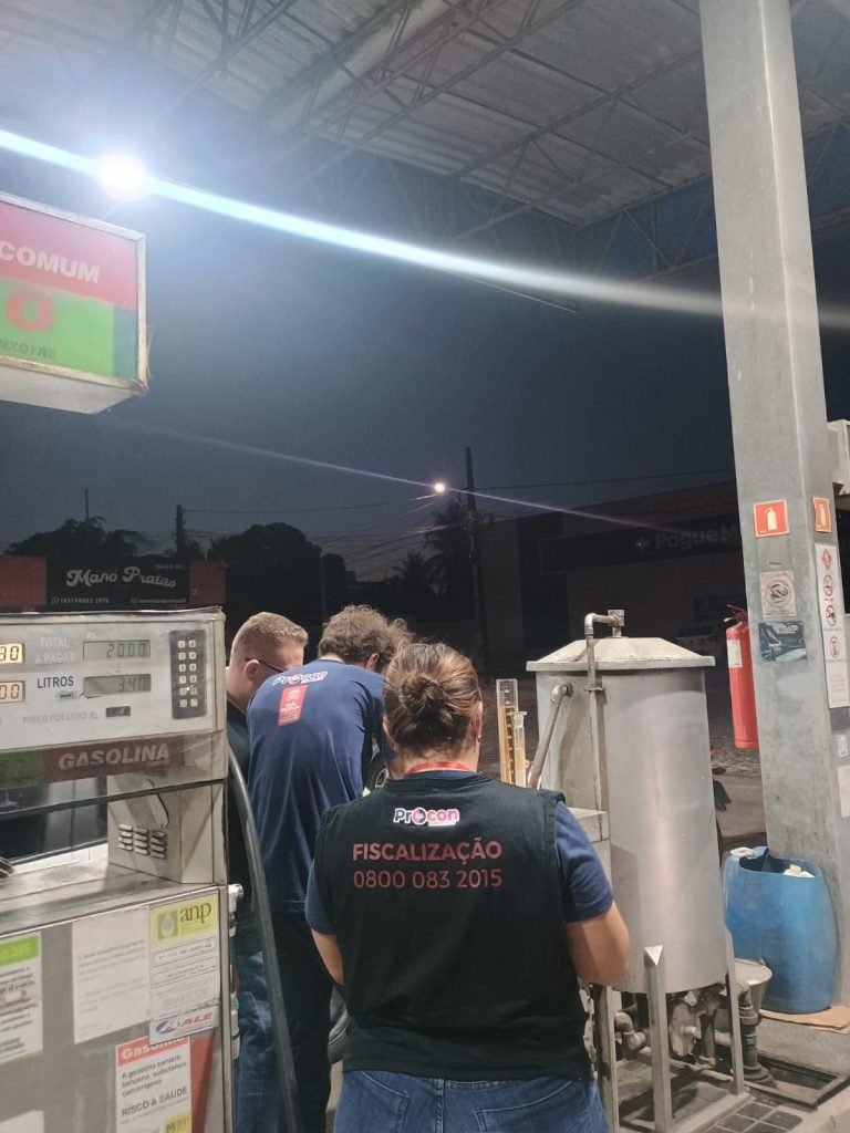 Bombas de combustíveis só serão reativadas após inspeção e liberação dos órgãos competentes, que verificarão a qualidade do combustível