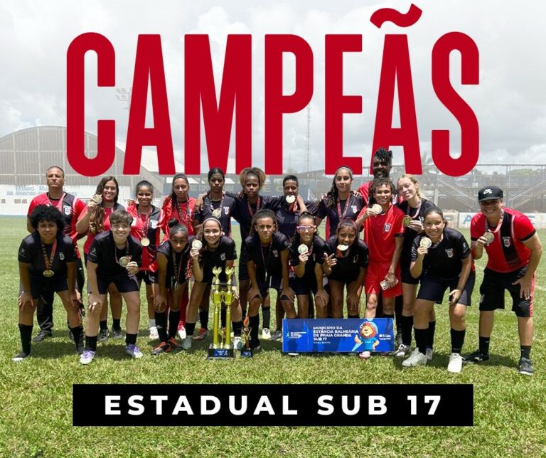 Futebol feminino de Praia Grande é campeão estadual na categoria Sub-17 pela primeira vez