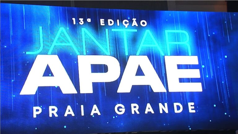 13ª edição do jantar da APAE Praia Grande reúne 450 convidados em noite solidária