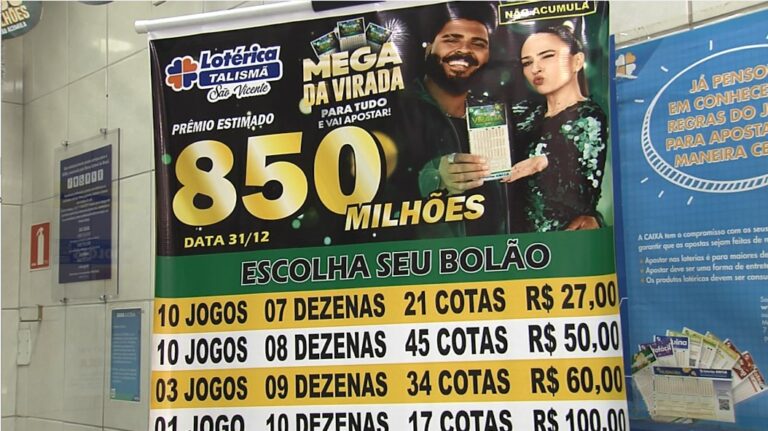 Mega da Virada 2025 pode pagar prêmio histórico de quase R$ 1 bilhão