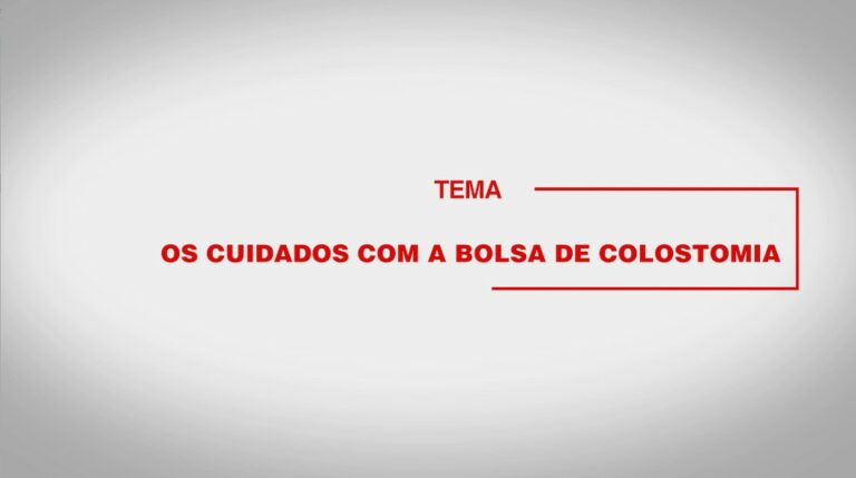 Saiba mais sobre cuidados com a bolsa de colostomia