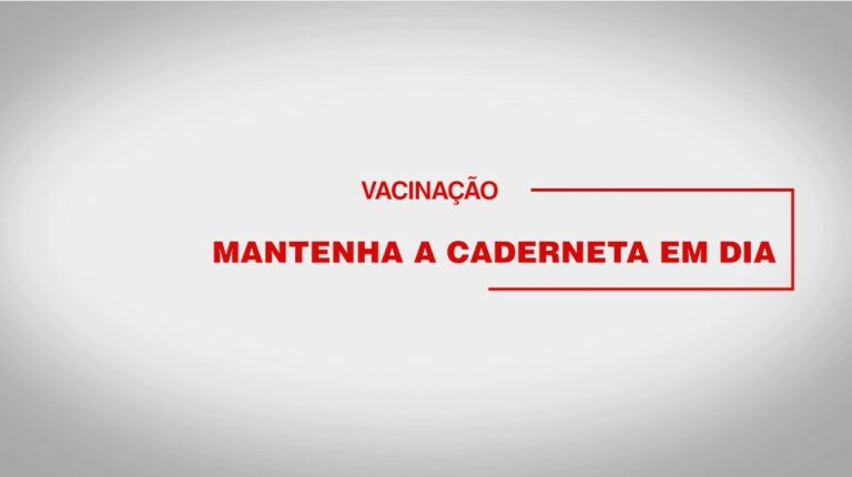 Saúde da Gente: Importância de manter a caderneta de vacinação em dia