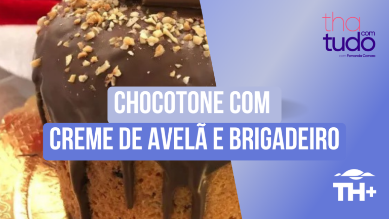 Confira como preparar uma deliciosa receita de Chocotone Trufado