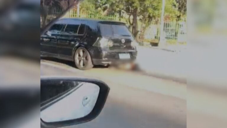 Vítima foi atropelada no Parque Novo Mundo, na Zona Norte de São Paulo | Foto: Reprodução