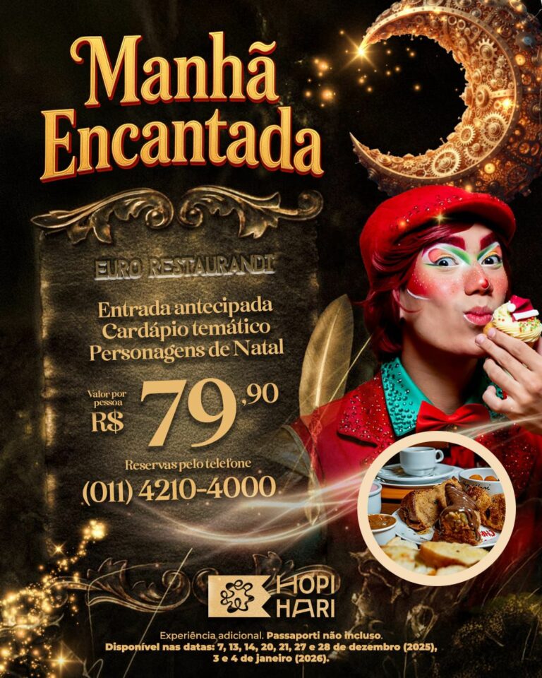 Hopi Hari lança “Manhã Encantada”, experiência inédita com acesso antecipado e café da manhã temático
