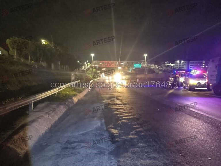 Homem morre atropelado na Rodovia Santos Dumont