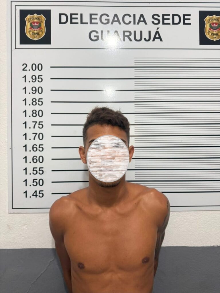 Suspeito de ter participado de assalto à autoridade estrangeira é preso no Guarujá