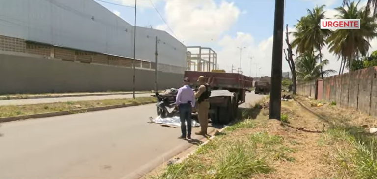 Mulher morre em acidente de moto na Perimetral Sul, em João Pessoa
