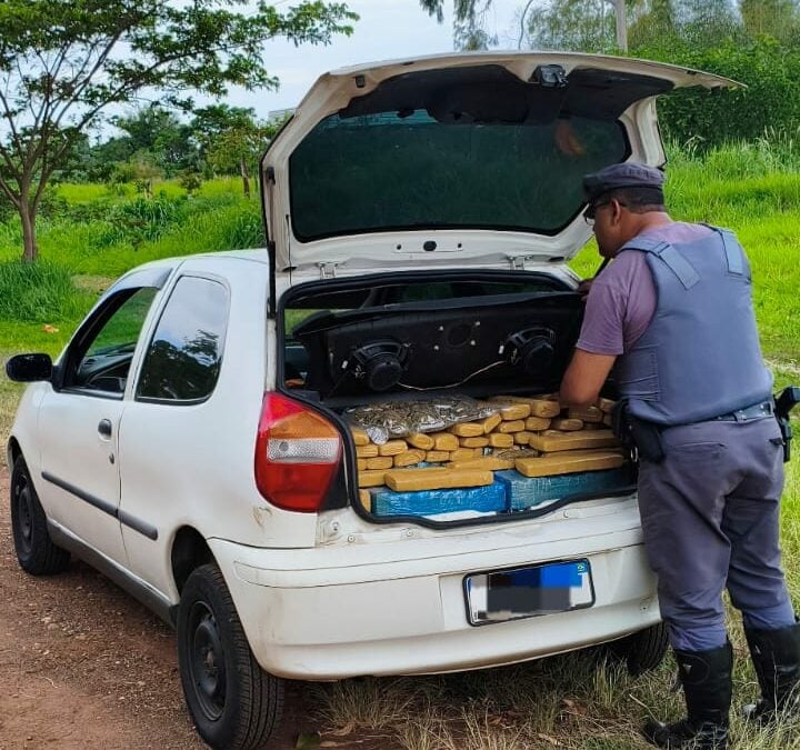 Casal é preso com quase 400 kg de drogas em Teodoro Sampaio